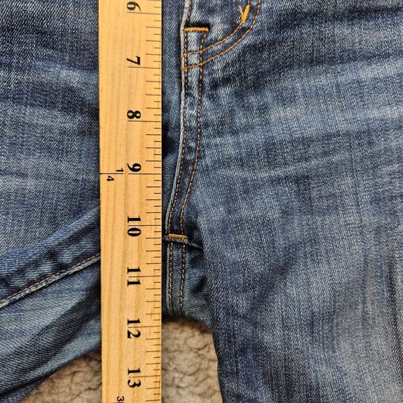 Madewell Jeans‎ Womens Size 27T Blue Denim 10" High-Rise Skinny - Picture 13 of 15